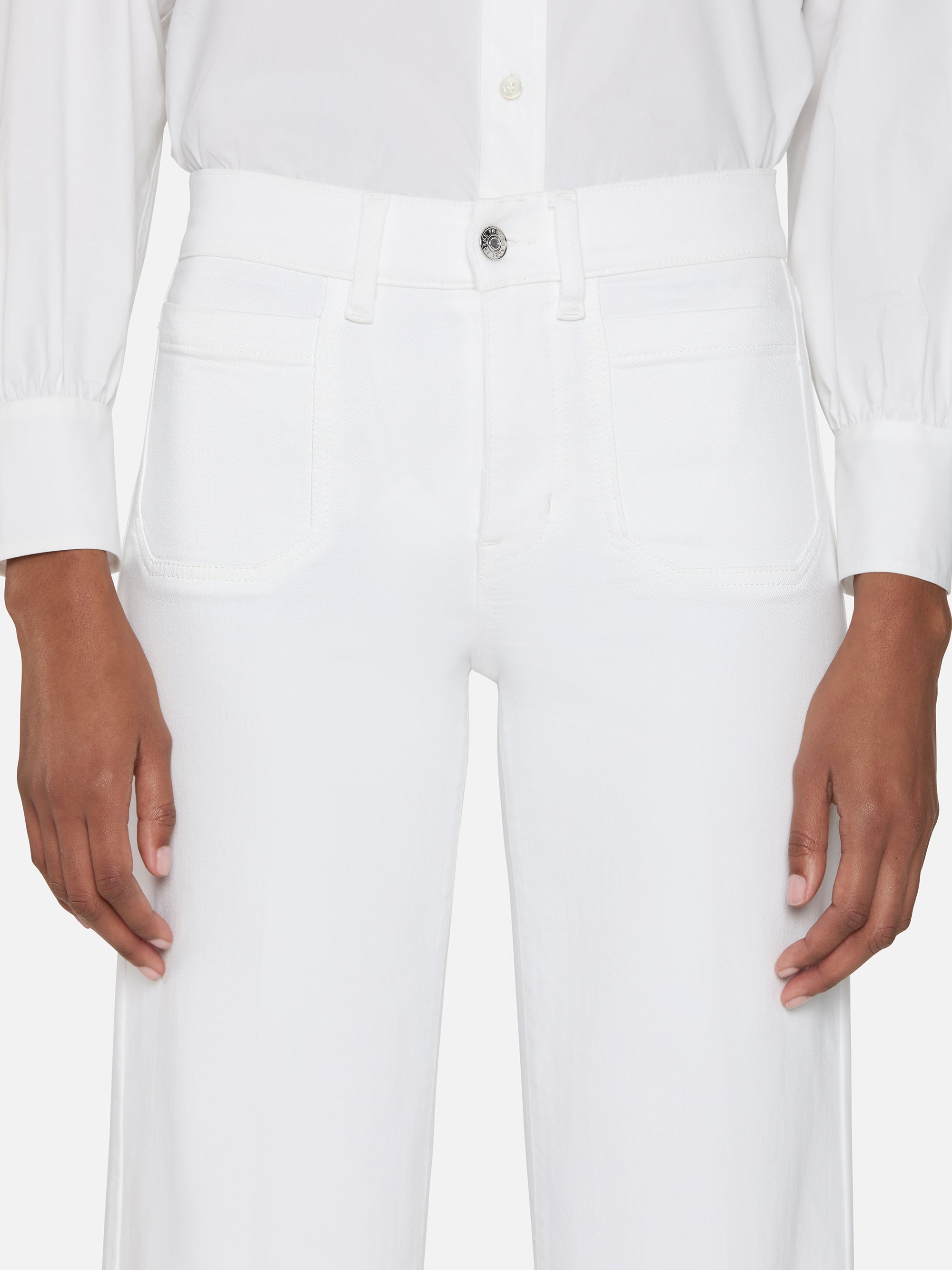 Le Slim Palazzo Modernist Pocket -- White